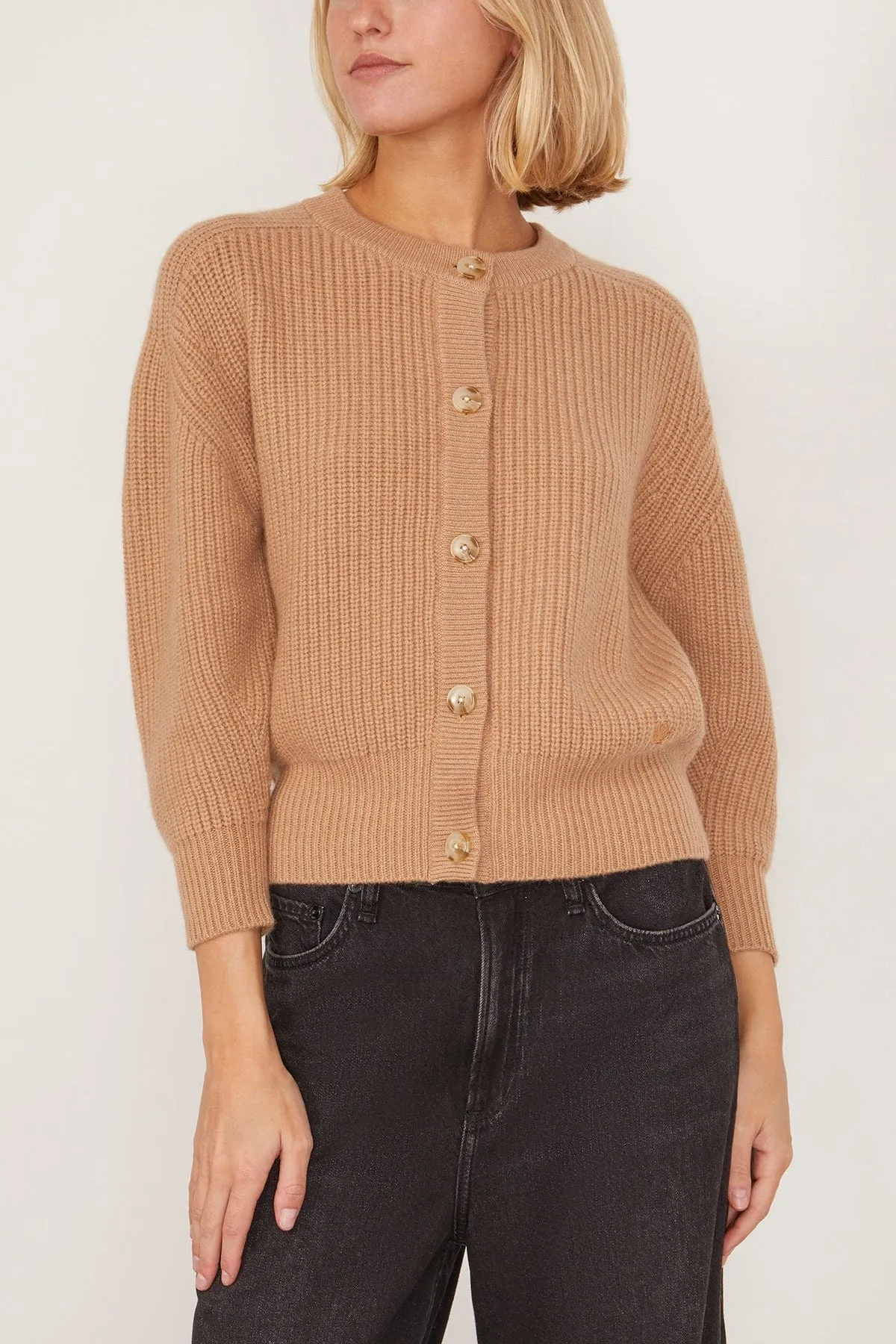 Nestor Cardigan in Camel