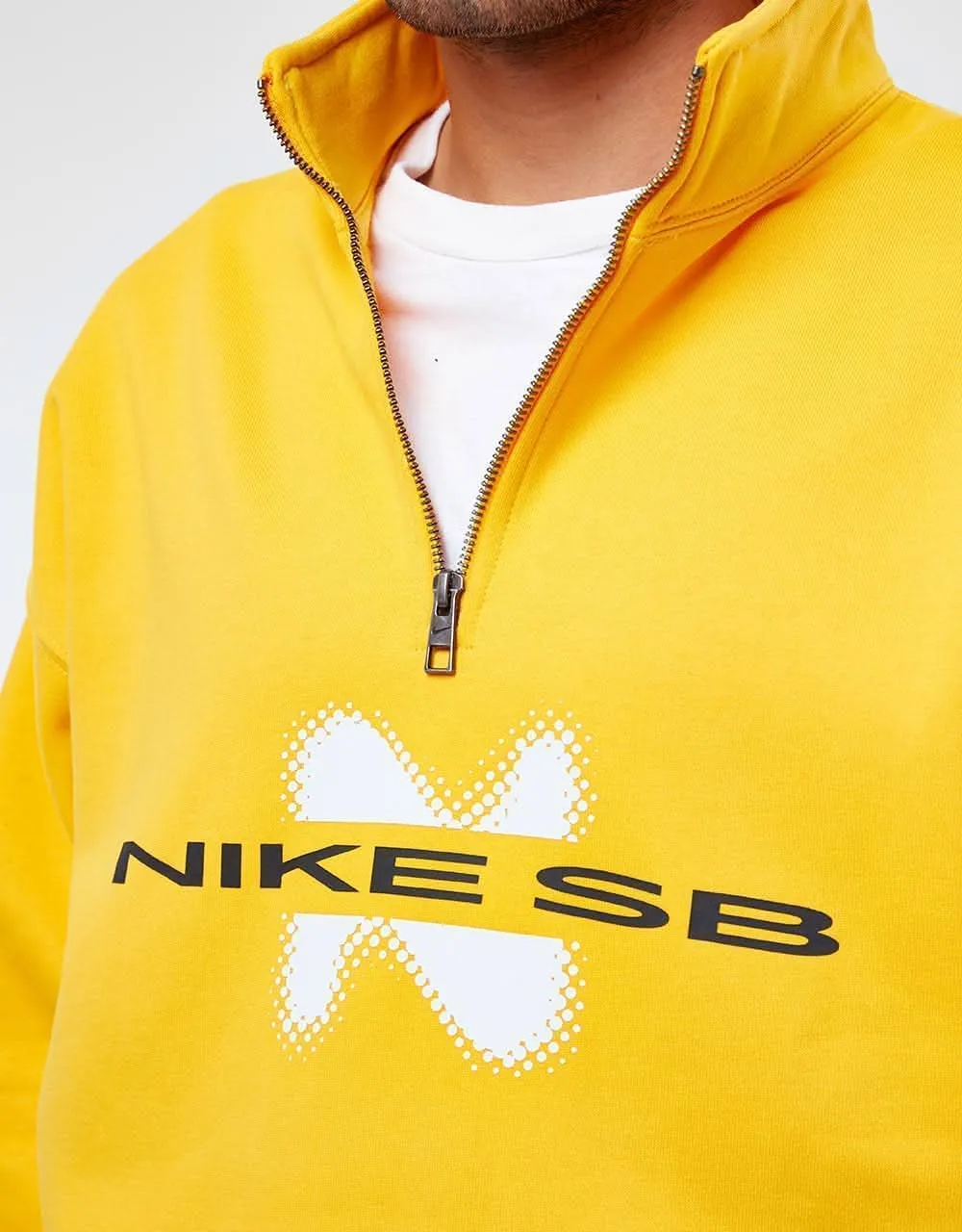 Nike SB Y2K Half Zip Sweat - University Gold