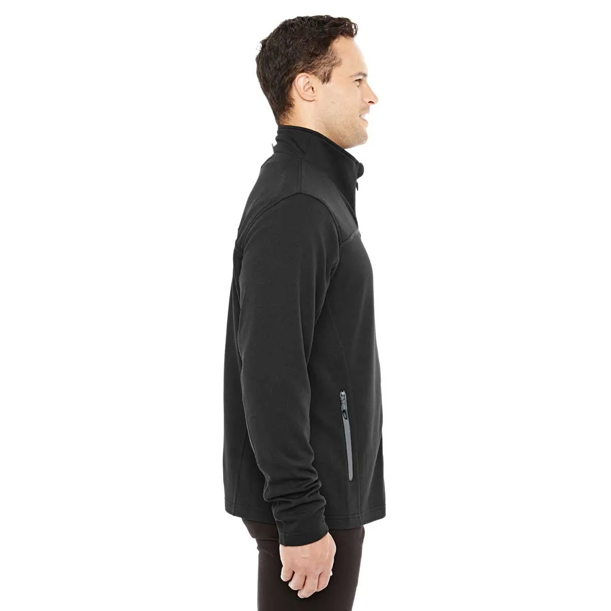 North End Men's Black/Graphite Torrent Performance Fleece Jacket