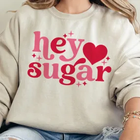 Online Exclusive | Hey Sugar Heart Graphic Sweatshirt in Cream