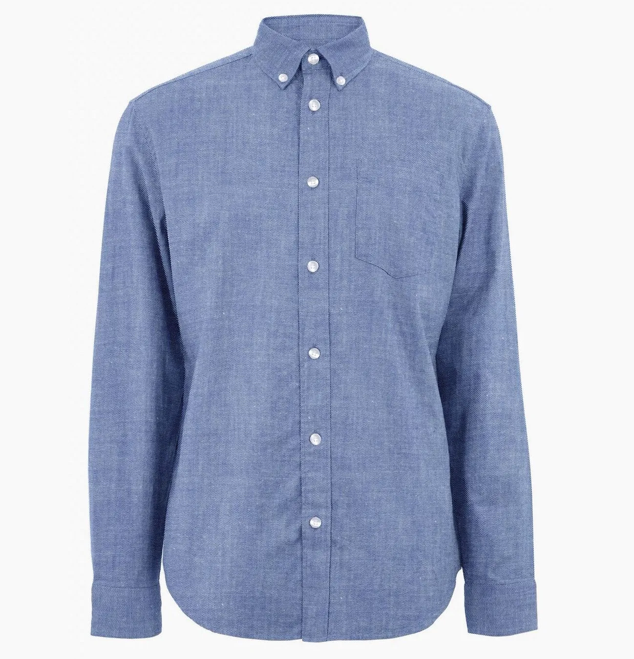 Oxford Button-Down - Long Sleeve - Dark Blue