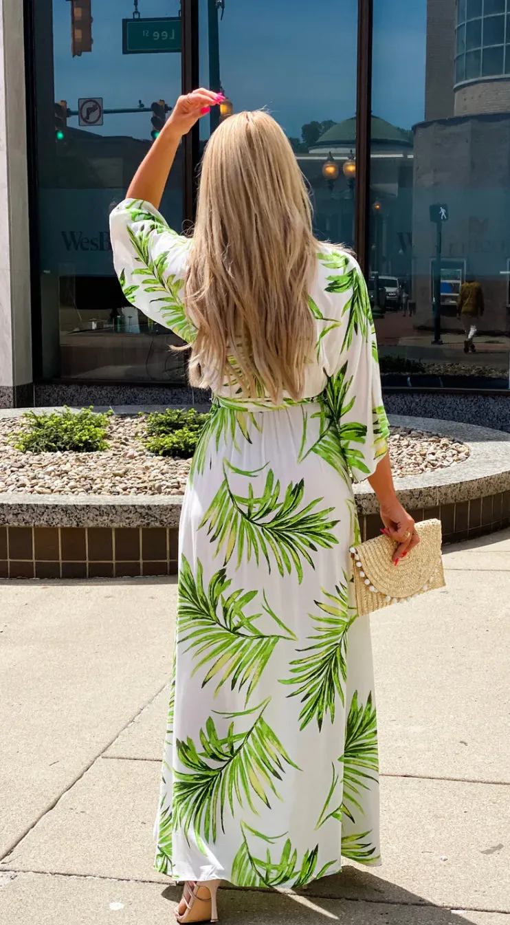 Palm Days Maxi Wrap