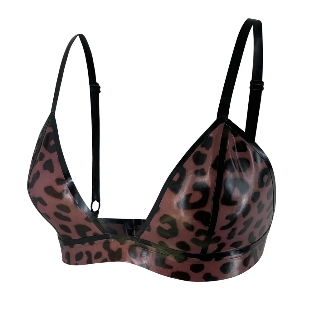 Print Bad Girl Bralette READY TO SHIP