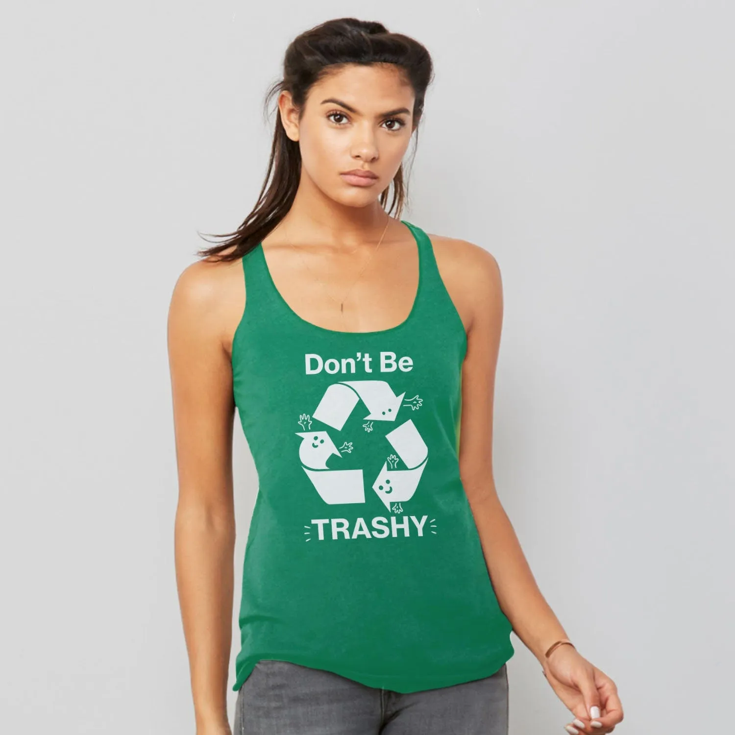 Recycle Tank Top for Women | Funny Summer Tank with saying