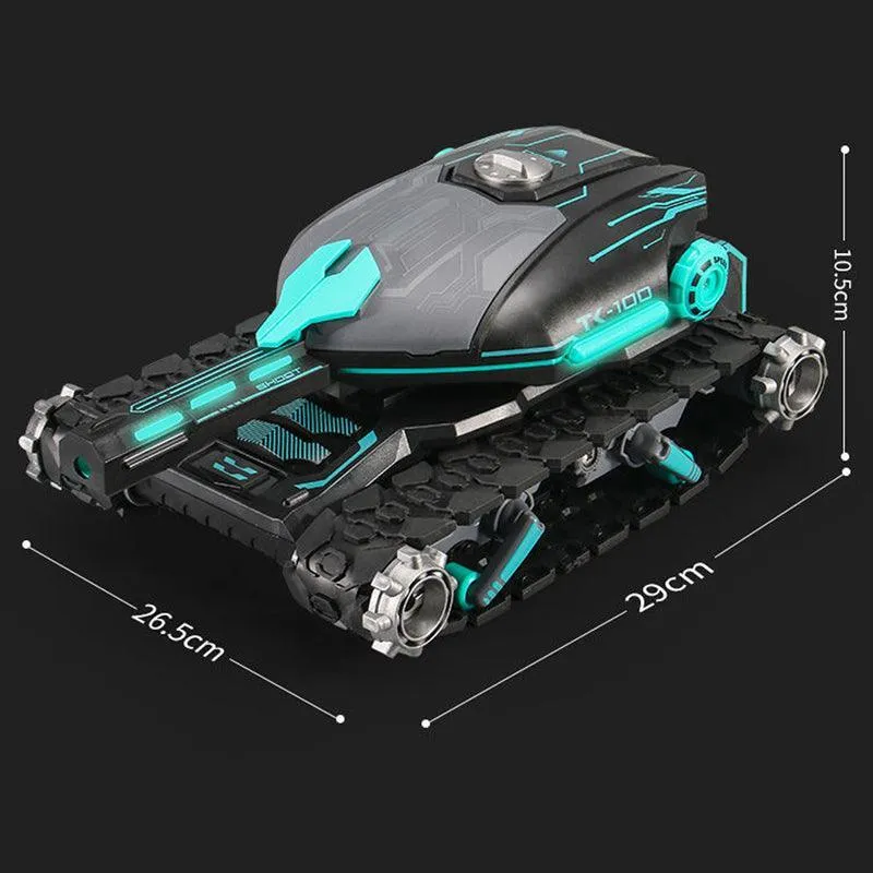 Remote Control Tank RC Tank Toy All Terrains High Speed Shoot Water Bullets