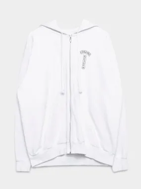 Rhodium Zip Hoodie