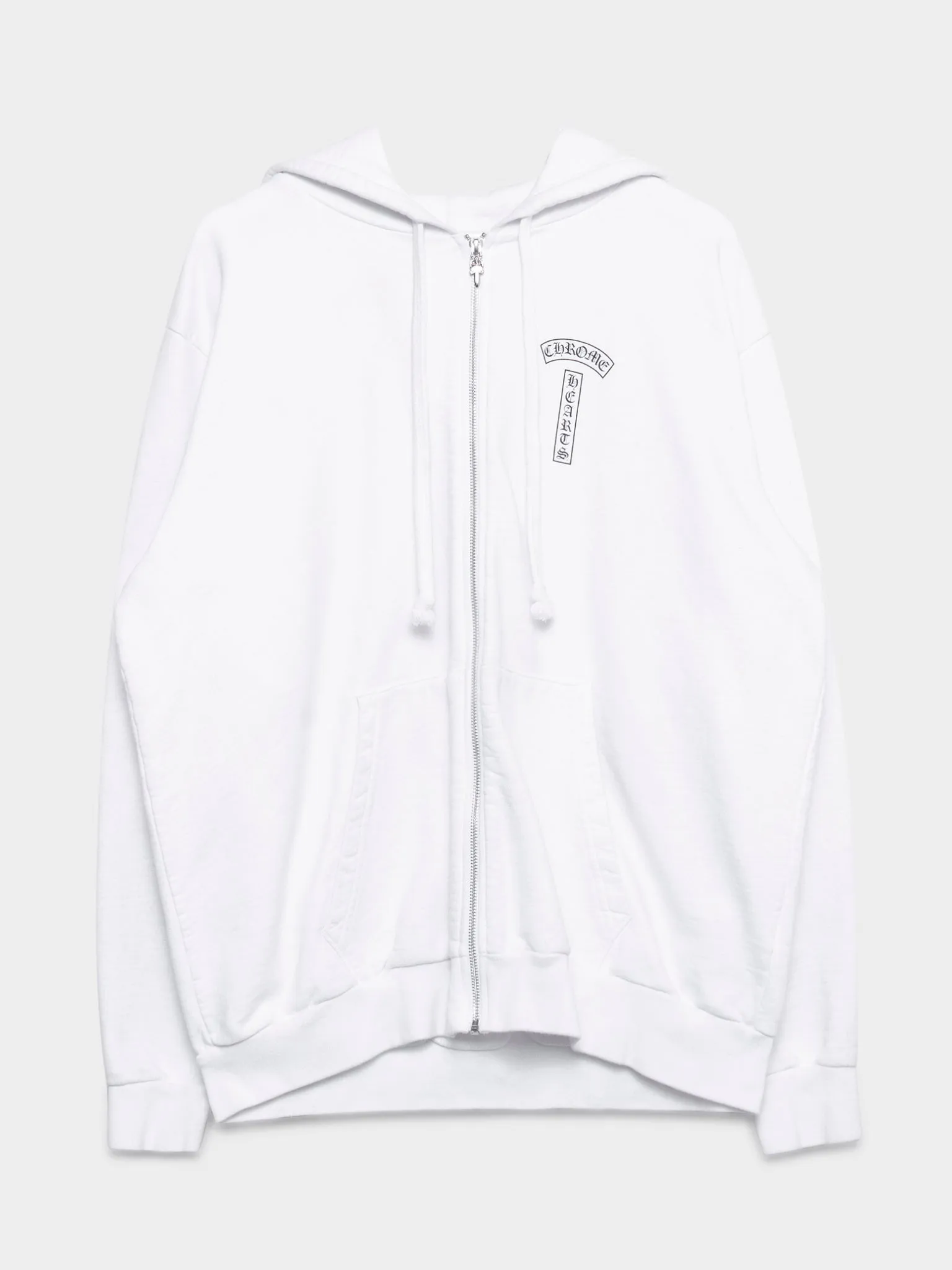 Rhodium Zip Hoodie