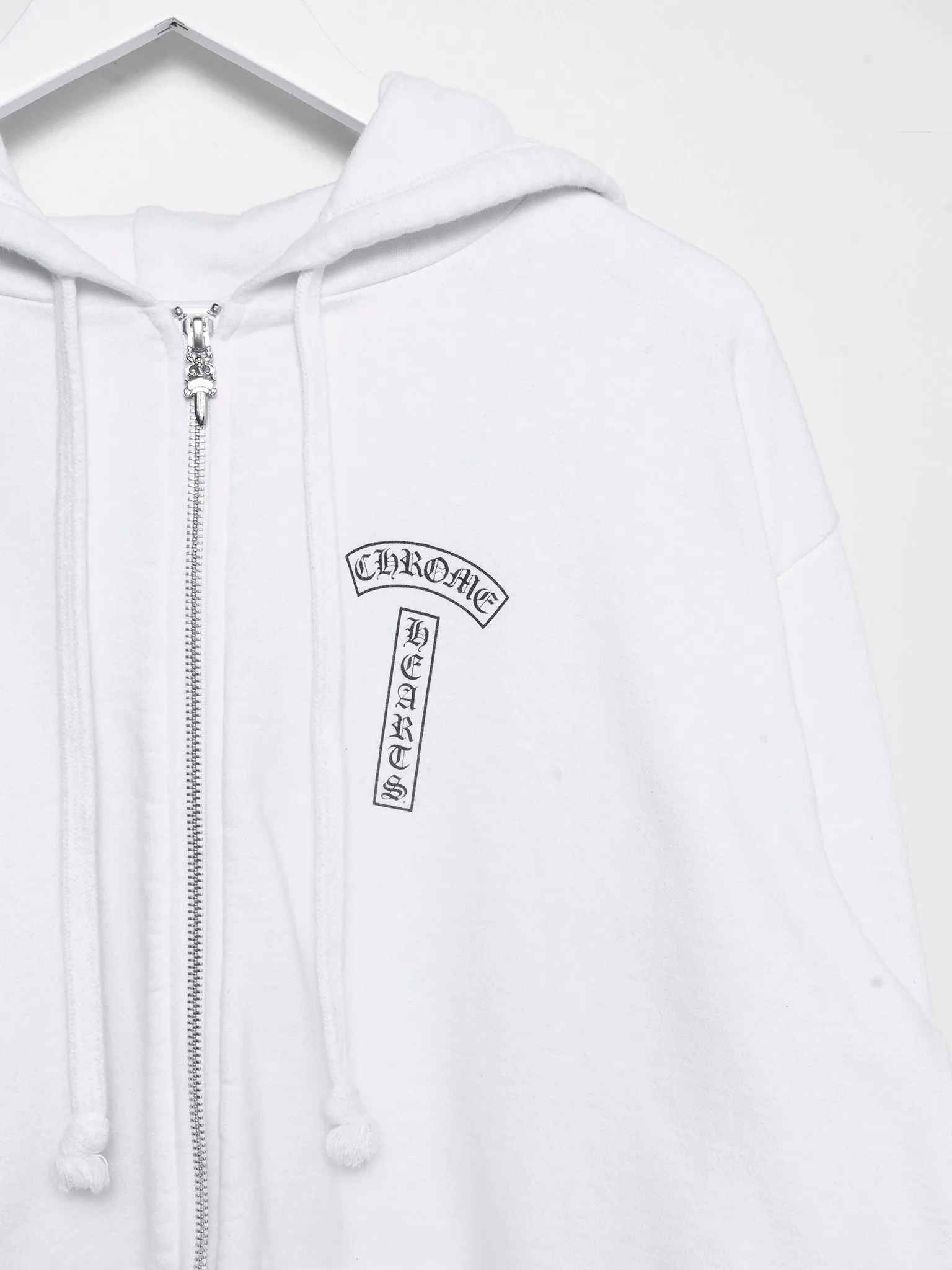 Rhodium Zip Hoodie