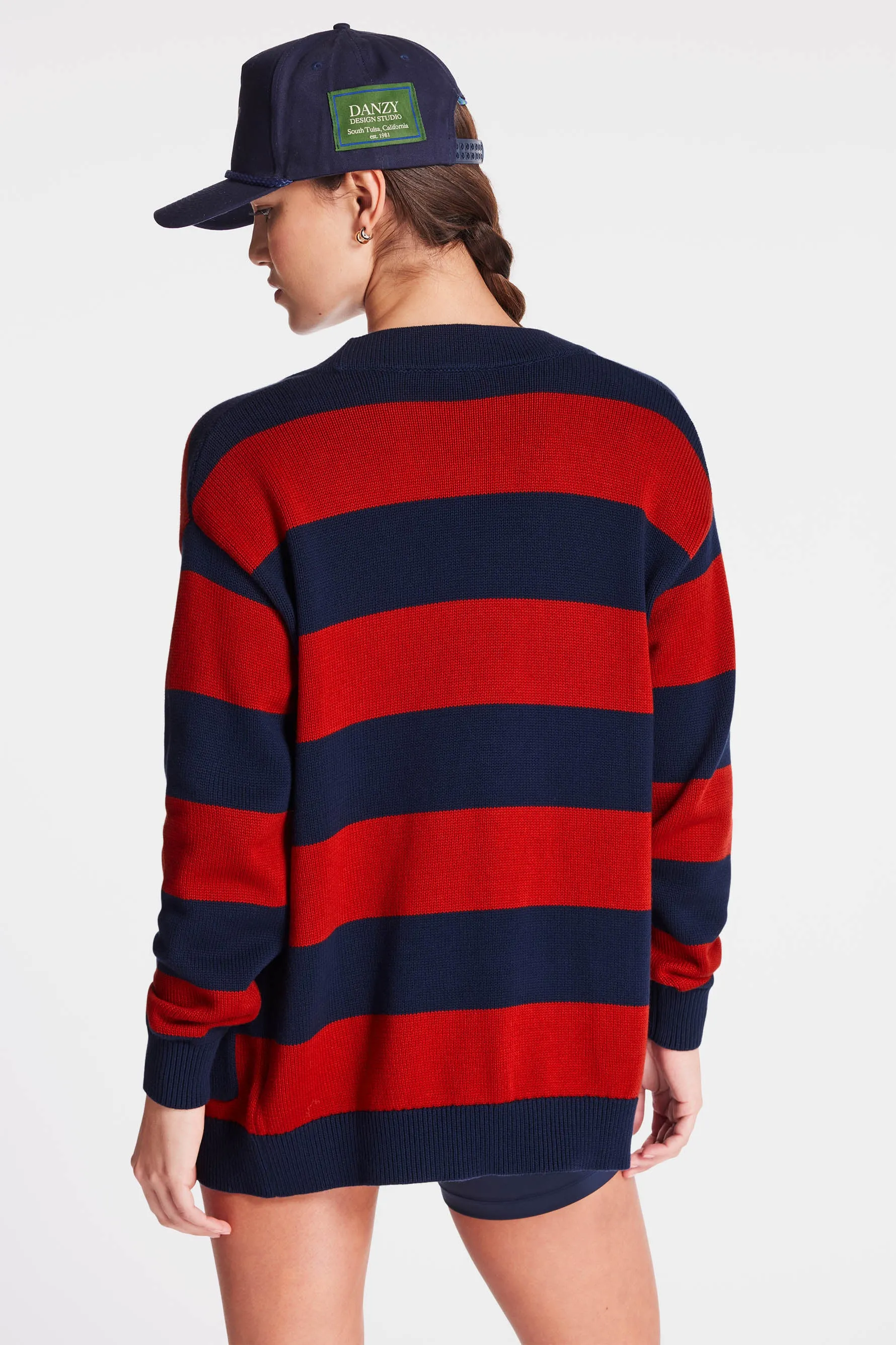 Roosevelt Piper Knit Cardigan - Stripe