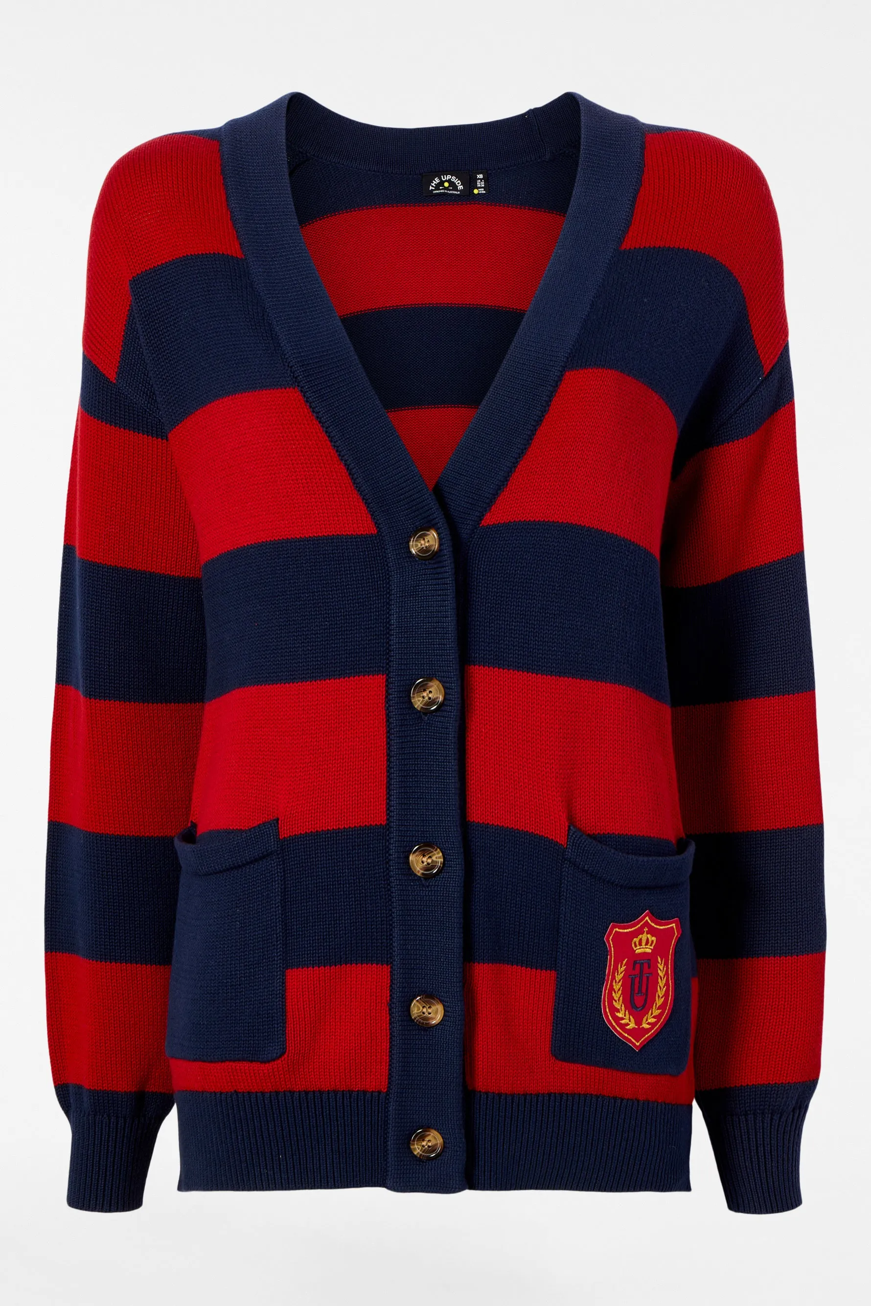 Roosevelt Piper Knit Cardigan - Stripe