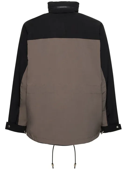 Sacai   Reversible matte taffeta jacket 