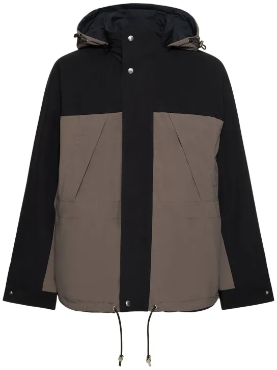 Sacai   Reversible matte taffeta jacket 