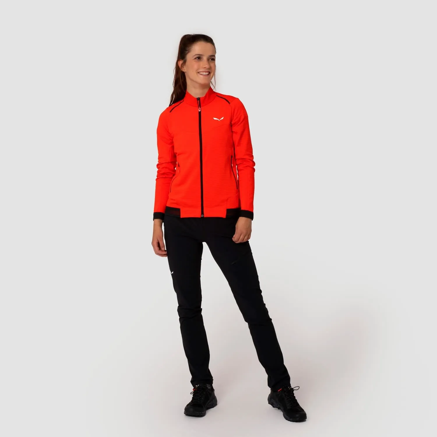 Salewa Women&#x27;s Pedroc 2 Polarlite Jacket Red Flame | Buy Salewa Women&#x27;s Pedroc 2 Polarlite Jacket Red Flame here | Outnorth