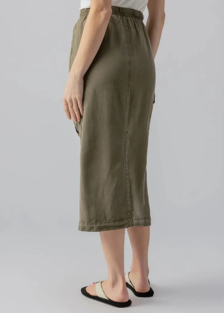 Sanctuary Parachute Skirt - Burnt Olive ***FINAL SALE***