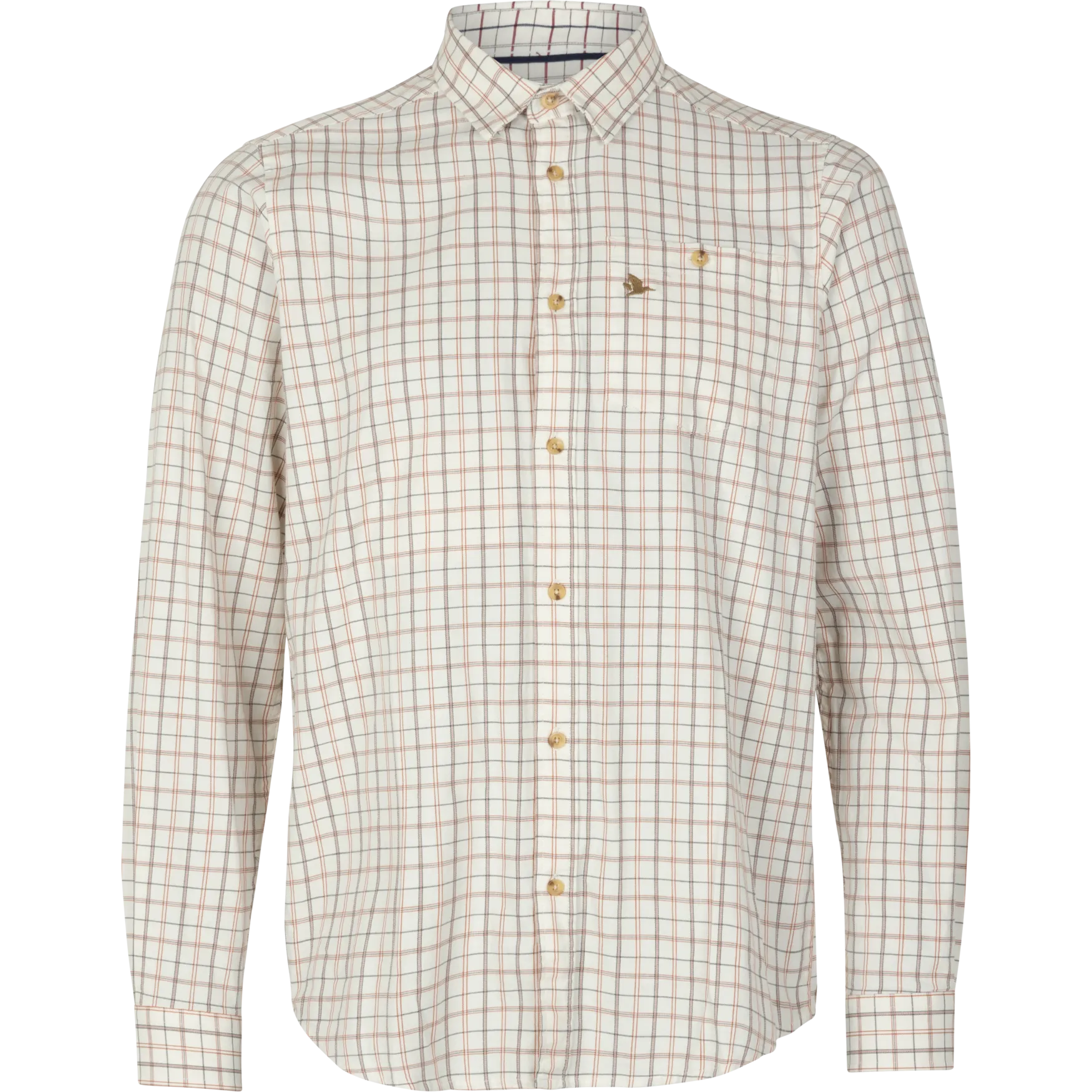 Seeland Men&#x27;s Shooting Shirt Gold Flame Check | Buy Seeland Men&#x27;s Shooting Shirt Gold Flame Check here | Outnorth