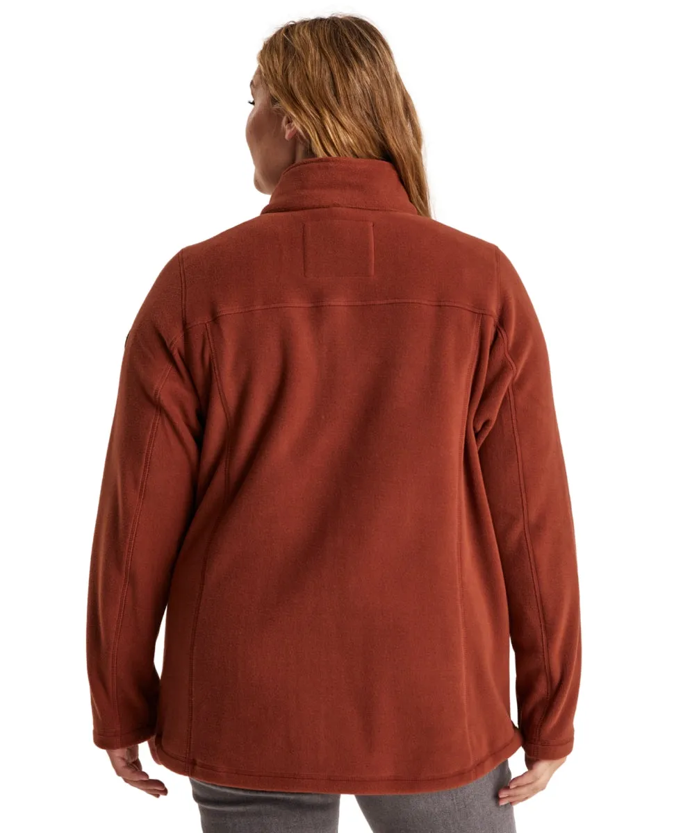 Stoy Emma Women's Plus Size Zip Fleece Jacket Autumn Sizes 22-26