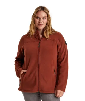 Stoy Emma Women's Plus Size Zip Fleece Jacket Autumn Sizes 22-26