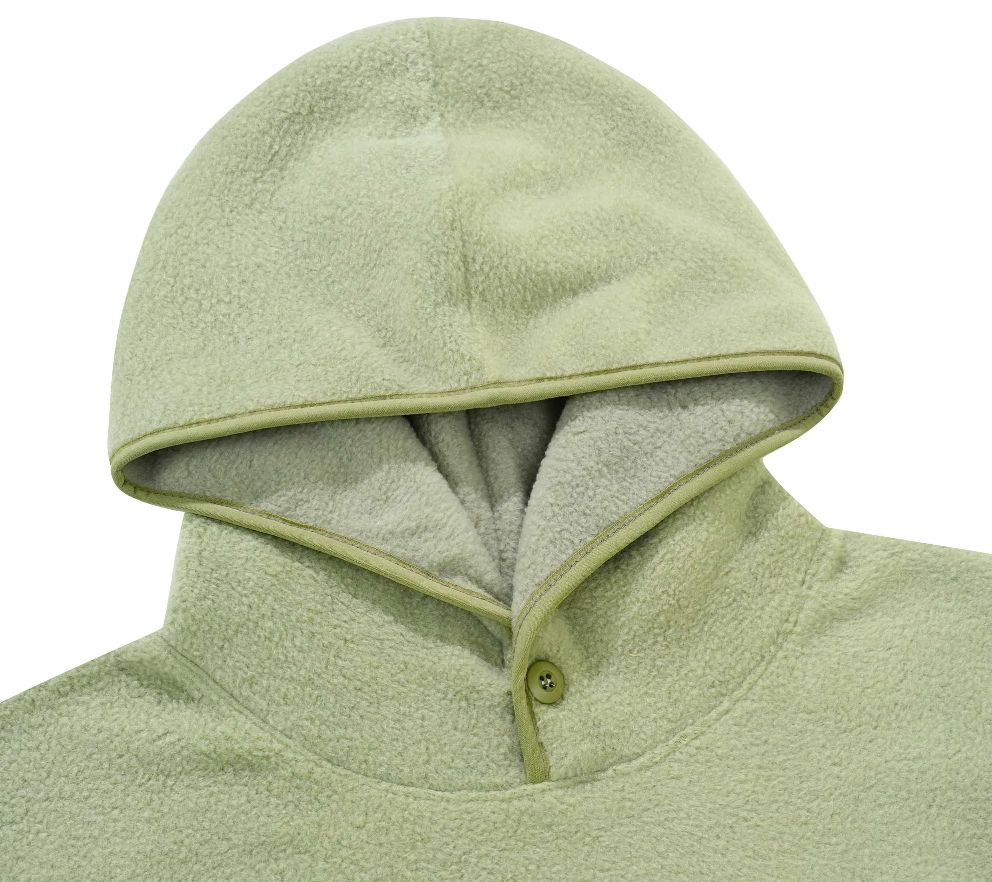 Sunrise Fleece Snap Hoodie | Melon