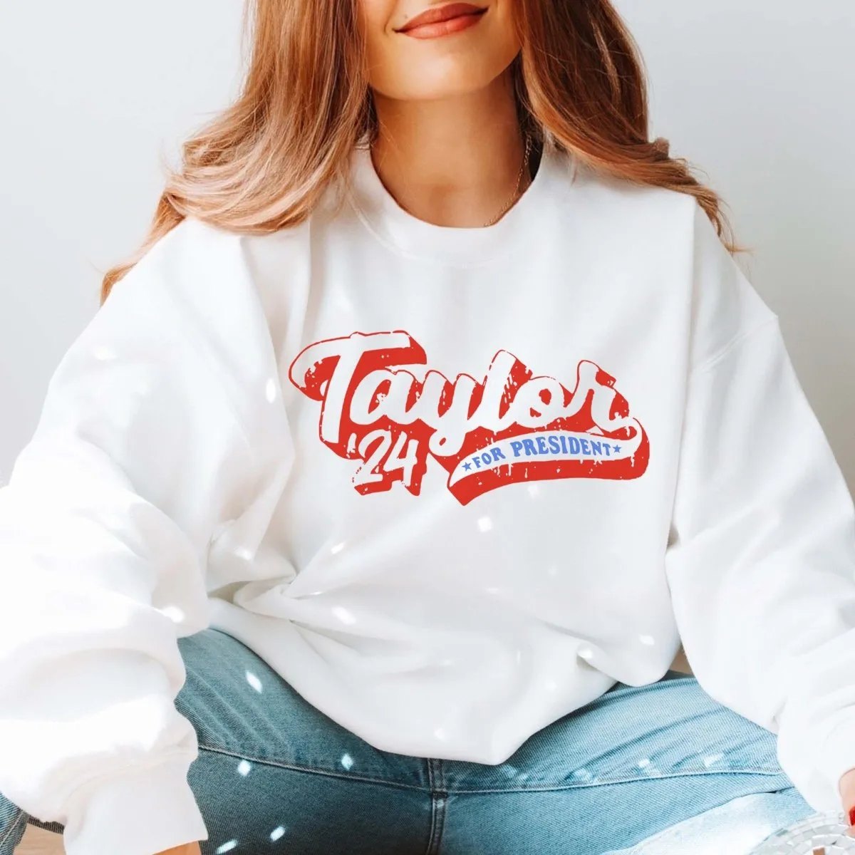 Taylor For President Graphic Sweatshirt