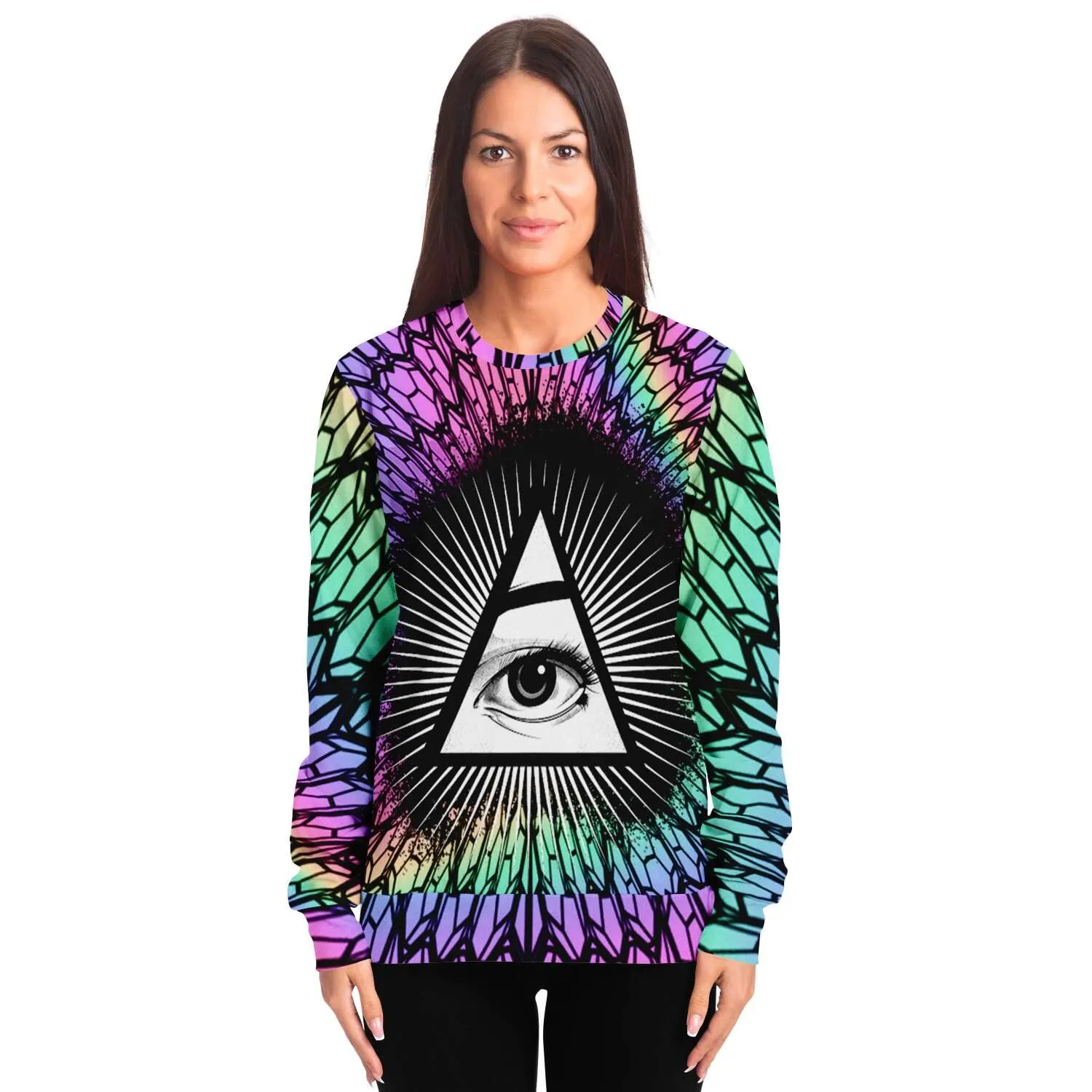 Third Eye Holographic Sweatshirt