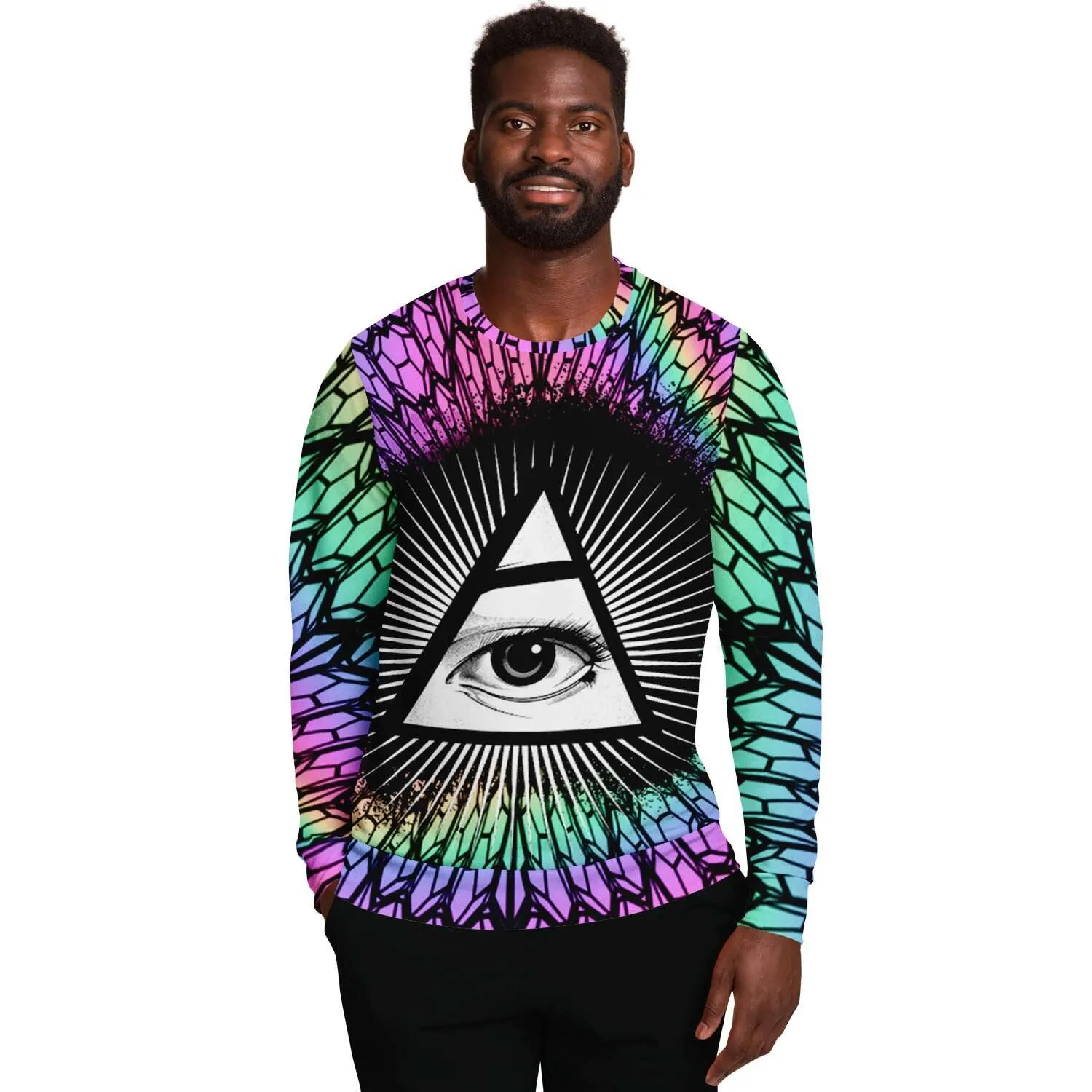 Third Eye Holographic Sweatshirt