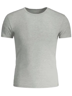 Trendy Short Sleeve Slim Fit Tee