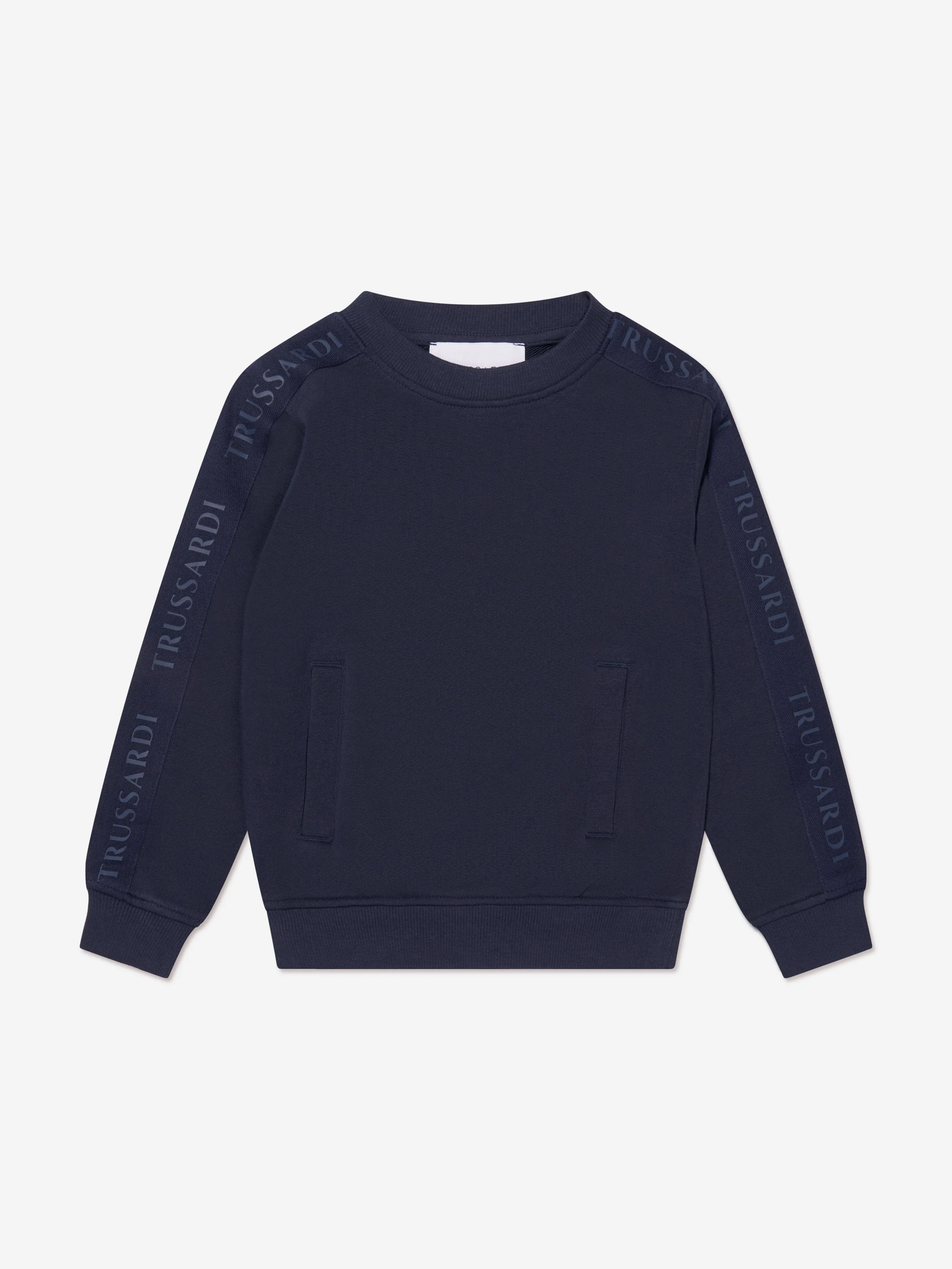 Trussardi Boys Sibbain Sweatshirt in Navy