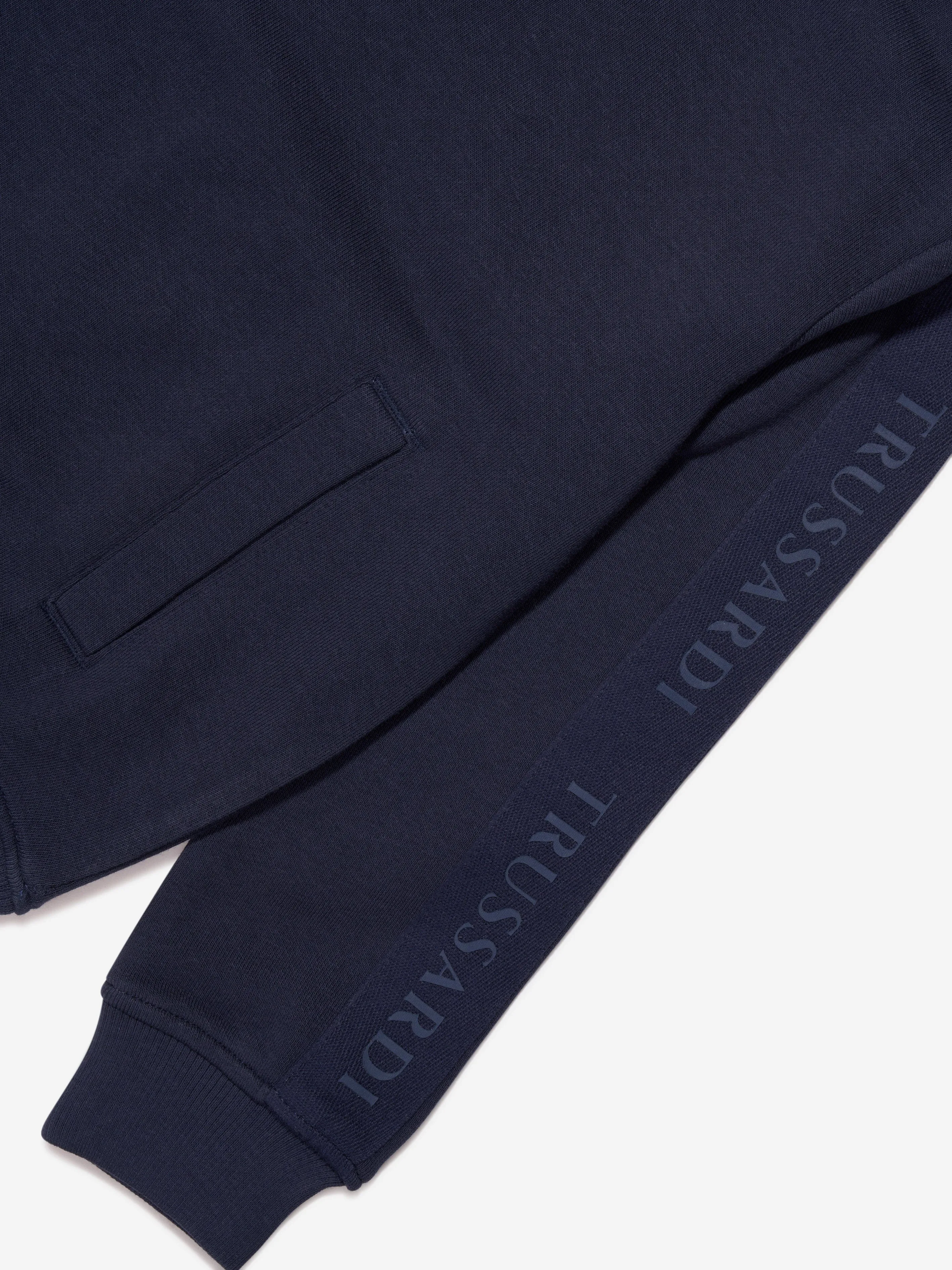 Trussardi Boys Sibbain Sweatshirt in Navy