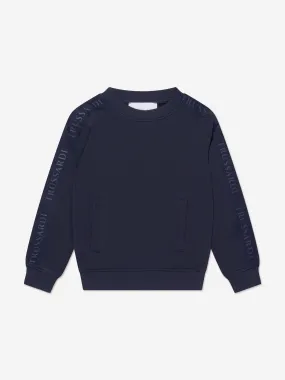 Trussardi Boys Sibbain Sweatshirt in Navy