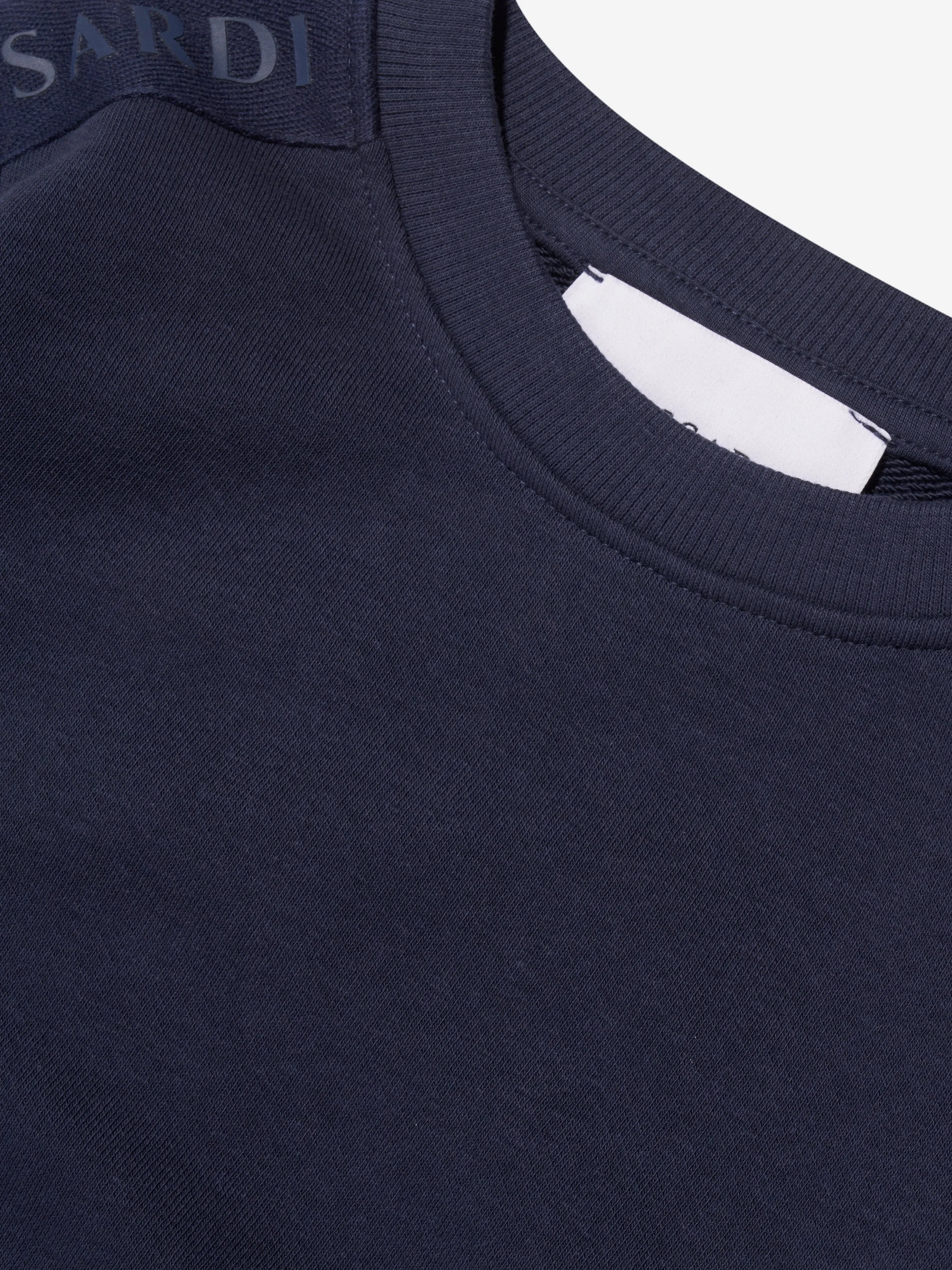 Trussardi Boys Sibbain Sweatshirt in Navy