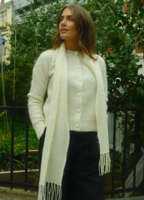 Ulla Mohair Cardigan Cream