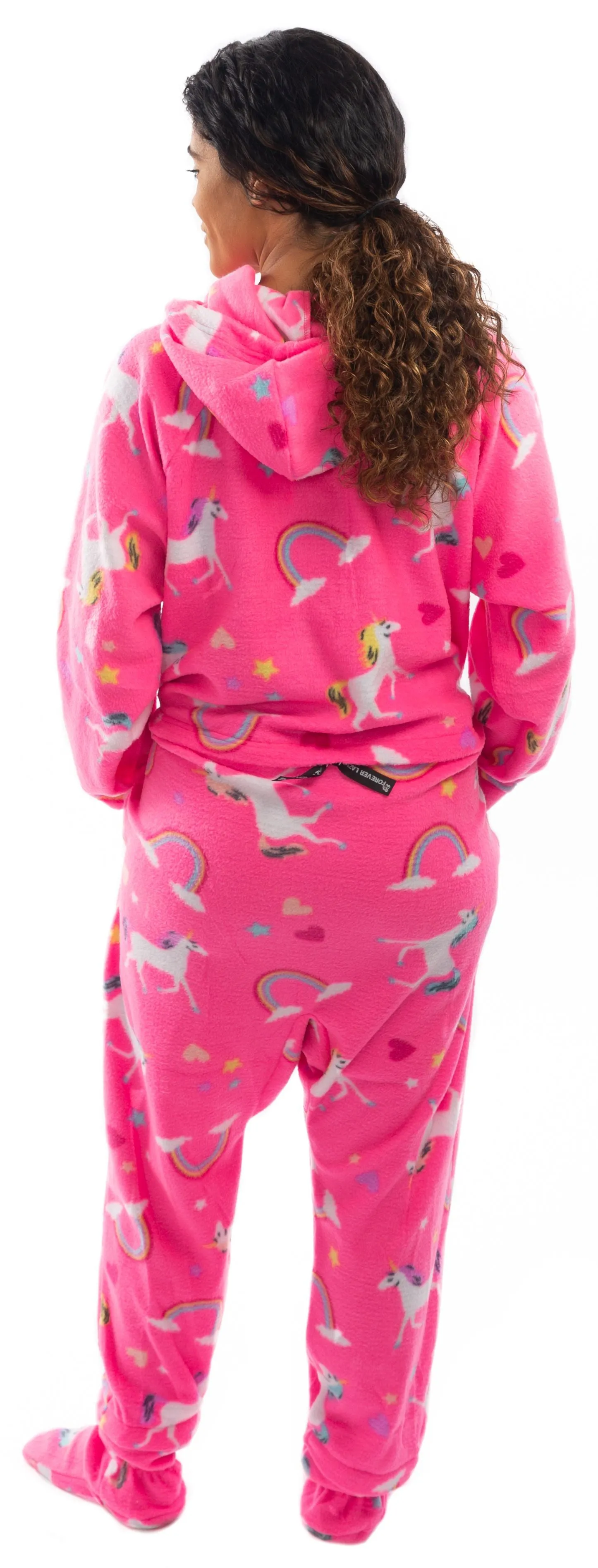 Unambitious Unicorn Onesie - Detachable Feet