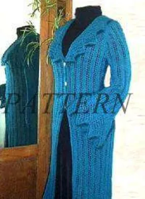 White Lies Designs - Easy Lace Jacket/Duster Pattern #104