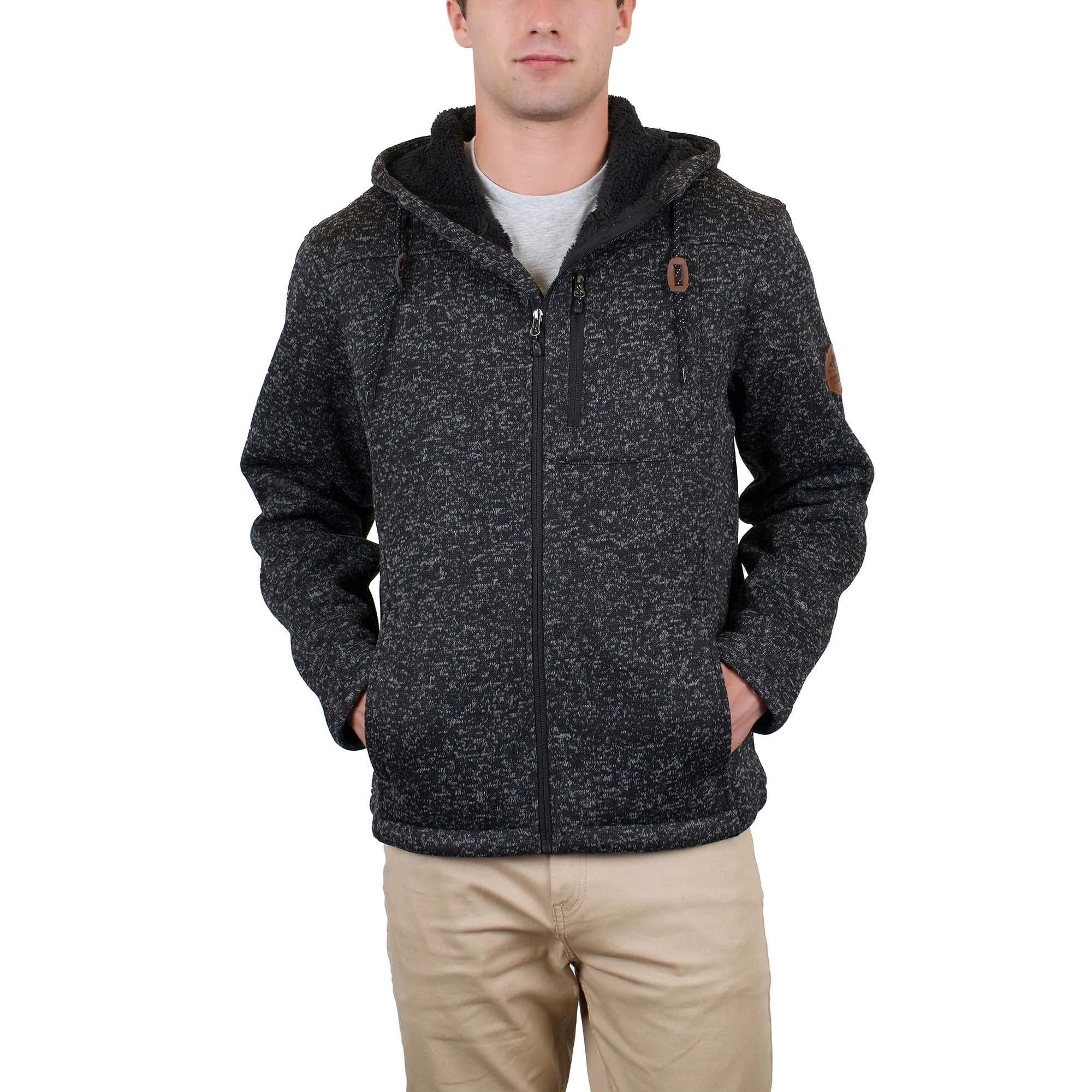 Winter Warmer Bonded Sweater Fleece Jacket