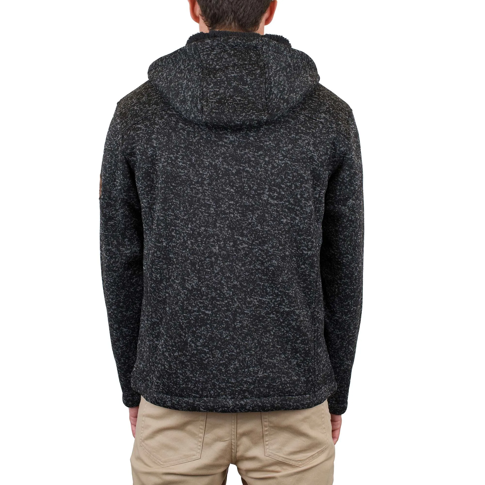 Winter Warmer Bonded Sweater Fleece Jacket